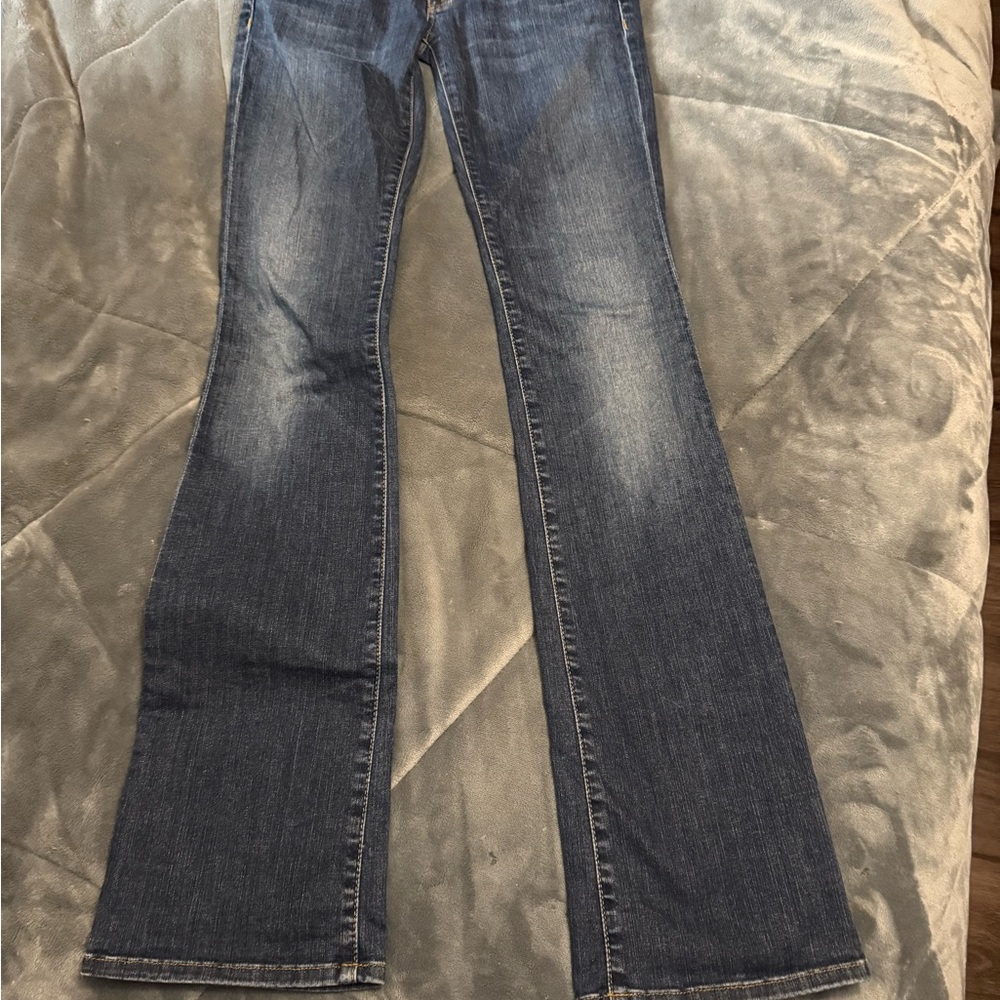 Hudson Jeans Dark Blue Flare Denim